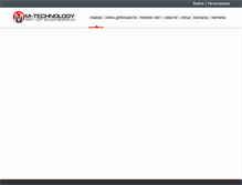 Tablet Screenshot of m-technology.com.ua